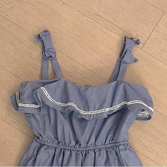 Janie and Jack chambray dress 10 - Picture 4 of 4